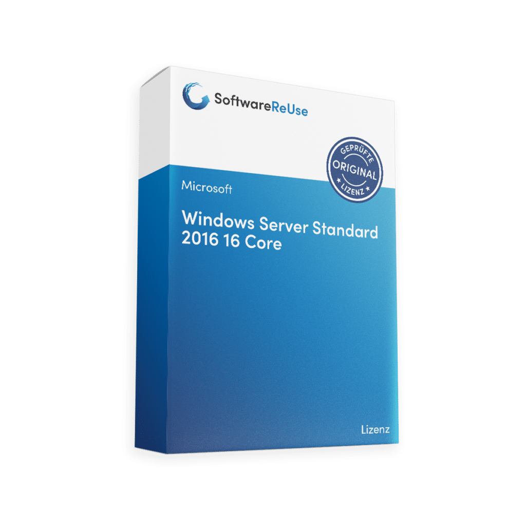 Windows Server 2016 Lizenz Verpackung
