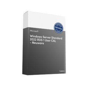 Windows Server Standard 2022 RDS 1 User CAL Neuware DE